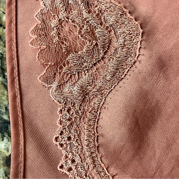 Vintage Victoria Secret Y2K Camisole Lace Trim Pink M Whimsy Cottage Core Retro - Picture 10 of 10